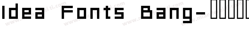 Idea Fonts Bang字体转换